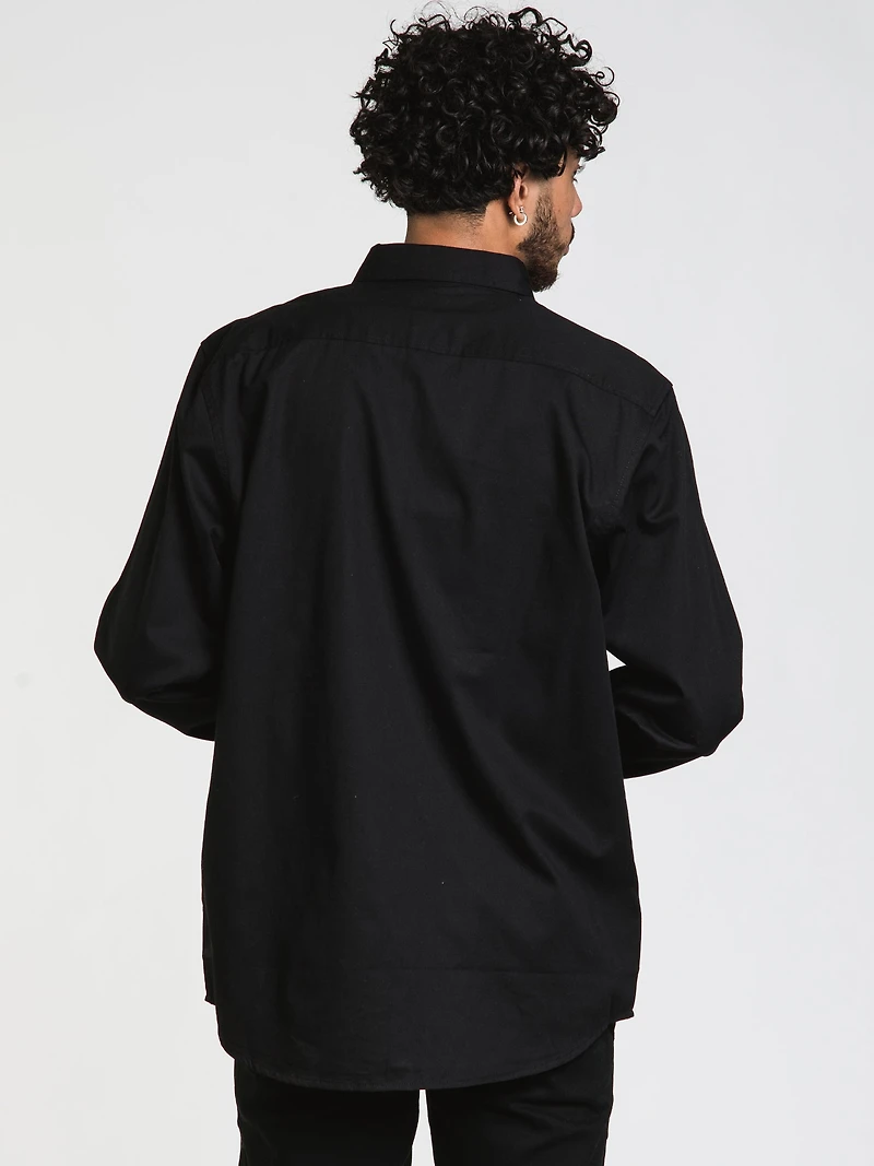 T-SHIRT À MANCHES LONGUES AVEC LOGO SERIF POUR HOMME