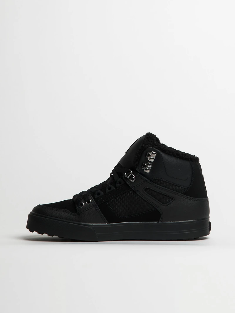 MENS DC SHOES PURE HIGH TOP WC BOOT - CLEARANCE