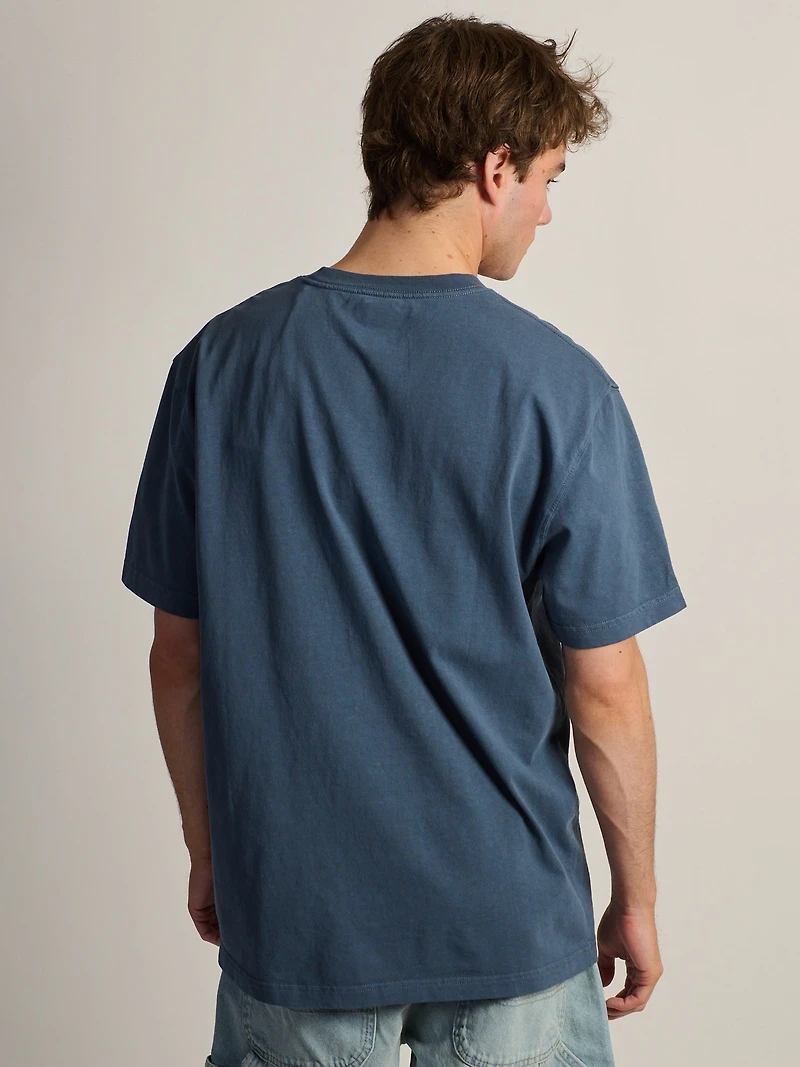 DICKIES HEAVY WEIGHT SHORT SLEEVE POCKET T-SHIRT - INDIGO