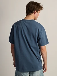DICKIES HEAVY WEIGHT SHORT SLEEVE POCKET T-SHIRT - INDIGO