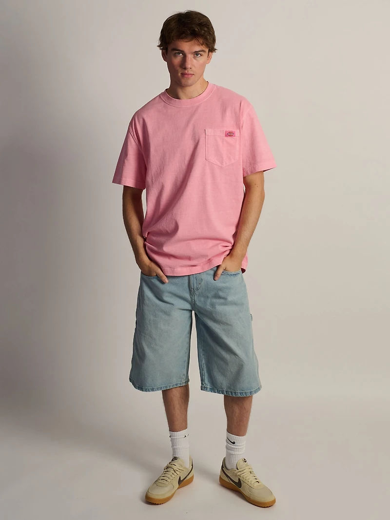 DICKIES HEAVYWEIGHT SHORT SLEEVE POCKET T-SHIRT - ORCHIDÉE