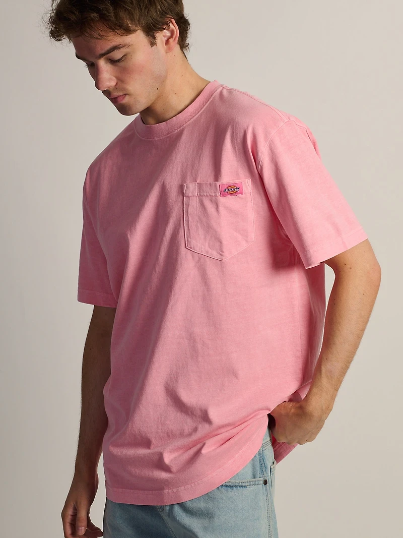 DICKIES HEAVYWEIGHT SHORT SLEEVE POCKET T-SHIRT - ORCHIDÉE