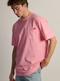 DICKIES HEAVYWEIGHT SHORT SLEEVE POCKET T-SHIRT - ORCHIDÉE