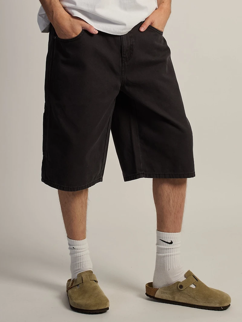 DICKIES - SHORT USÉ EN CANARD DE CHARPENTIER