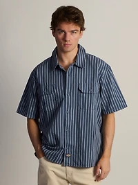 DICKIES WORN-IN SHORT SLEEVE WORK SHIRT
