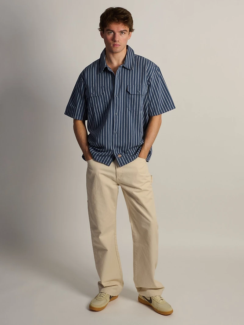 DICKIES WORN-IN SHORT SLEEVE WORK SHIRT