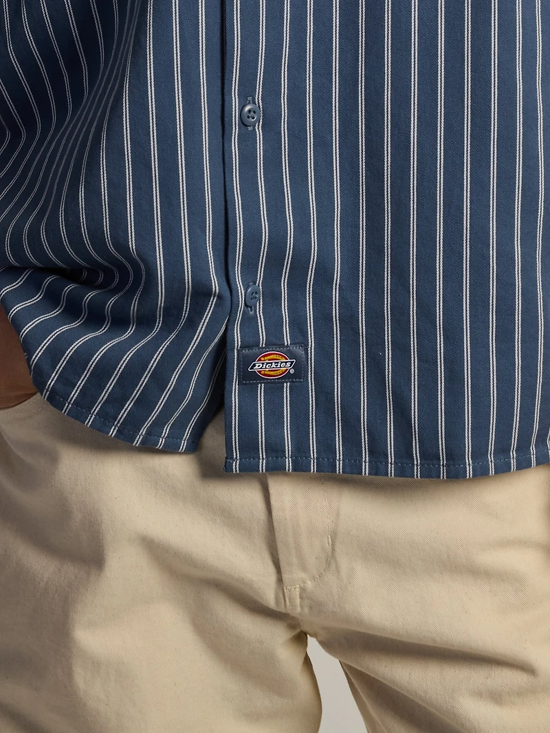 DICKIES WORN-IN SHORT SLEEVE WORK SHIRT