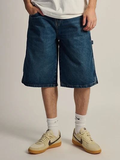 DICKIES WORN-IN CARPENTER DENIM SHORT - VICKERY