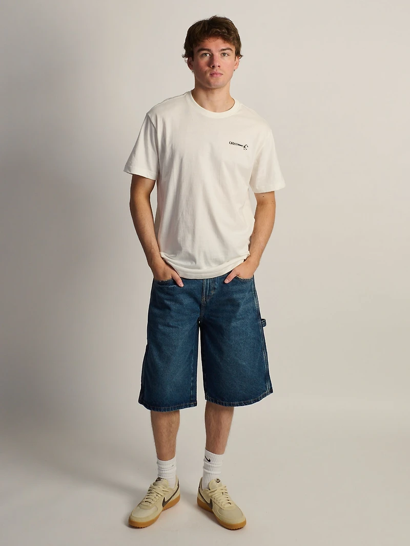 DICKIES WORN-IN CARPENTER DENIM SHORT - VICKERY