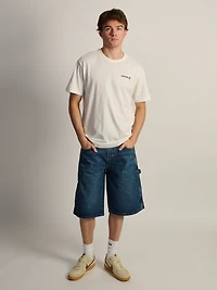DICKIES WORN-IN CARPENTER DENIM SHORT - VICKERY