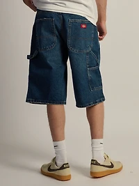 DICKIES WORN-IN CARPENTER DENIM SHORT - VICKERY