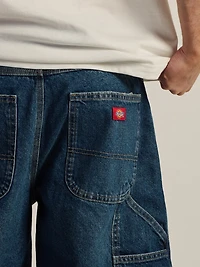 DICKIES WORN-IN CARPENTER DENIM SHORT - VICKERY