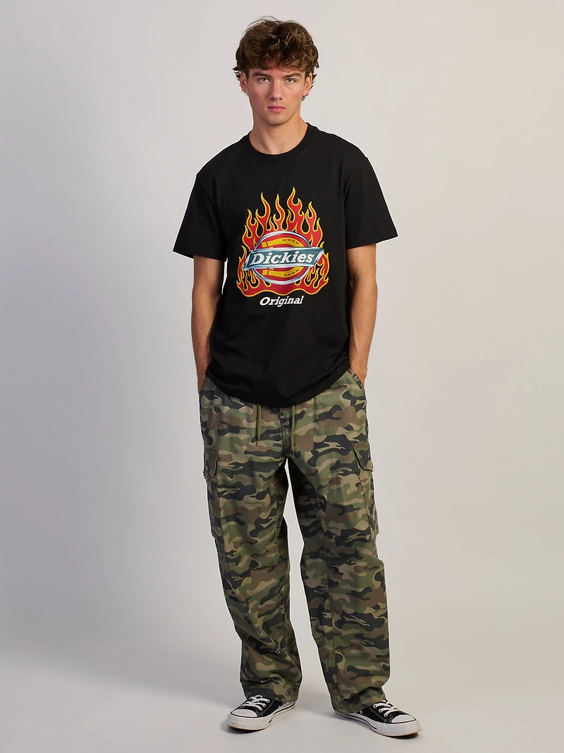 DICKIES FLAME LOGO T-SHIRT