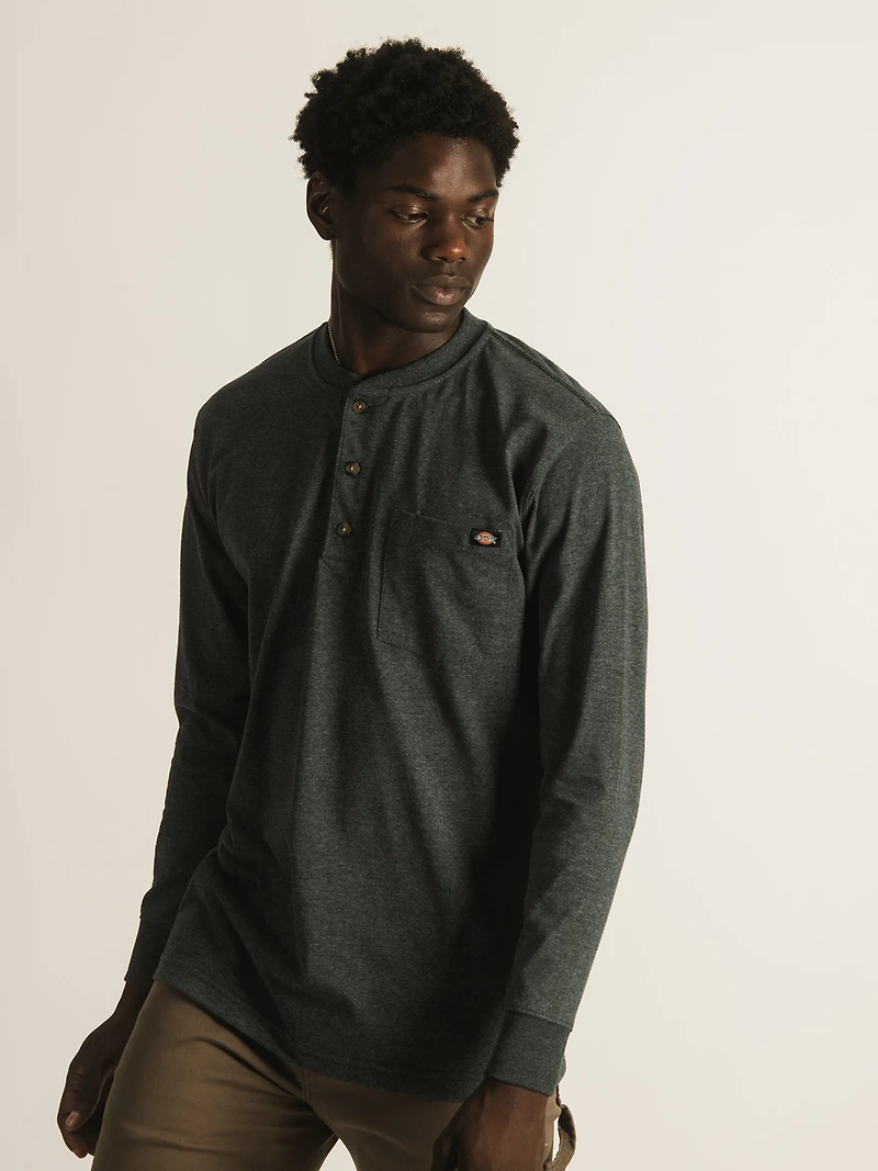 DICKIES HEAVYWEIGHT HENLEY - DÉSTOCKAGE