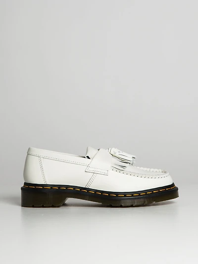 WOMENS DR MARTENS ADRIAN YELLOW STITCH SMOOTH - CLEARANCE
