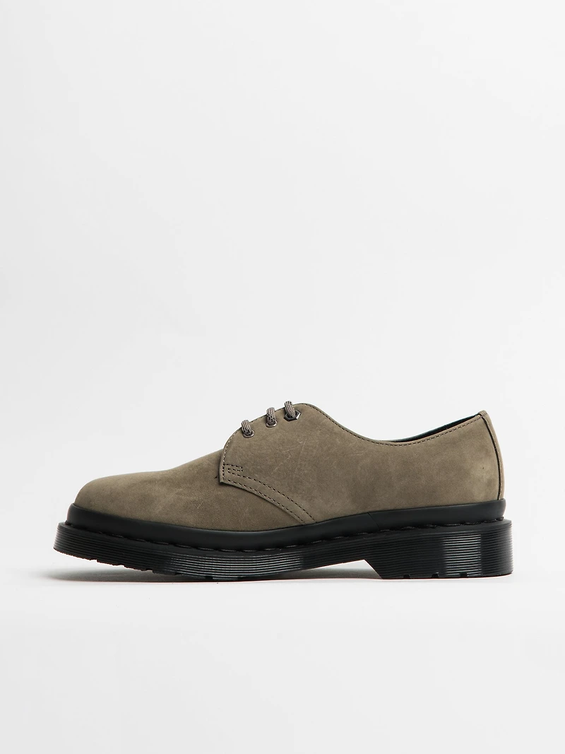 MENS DR MARTENS 1461 MILLED NUBUCK WATERPROOF - CLEARANCE