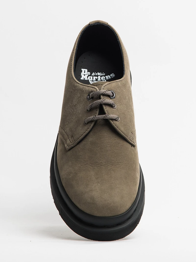 MENS DR MARTENS 1461 MILLED NUBUCK WATERPROOF - CLEARANCE