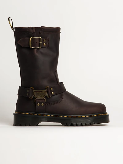 BOTTES DR MARTENS ANISTONE HI - MARRON