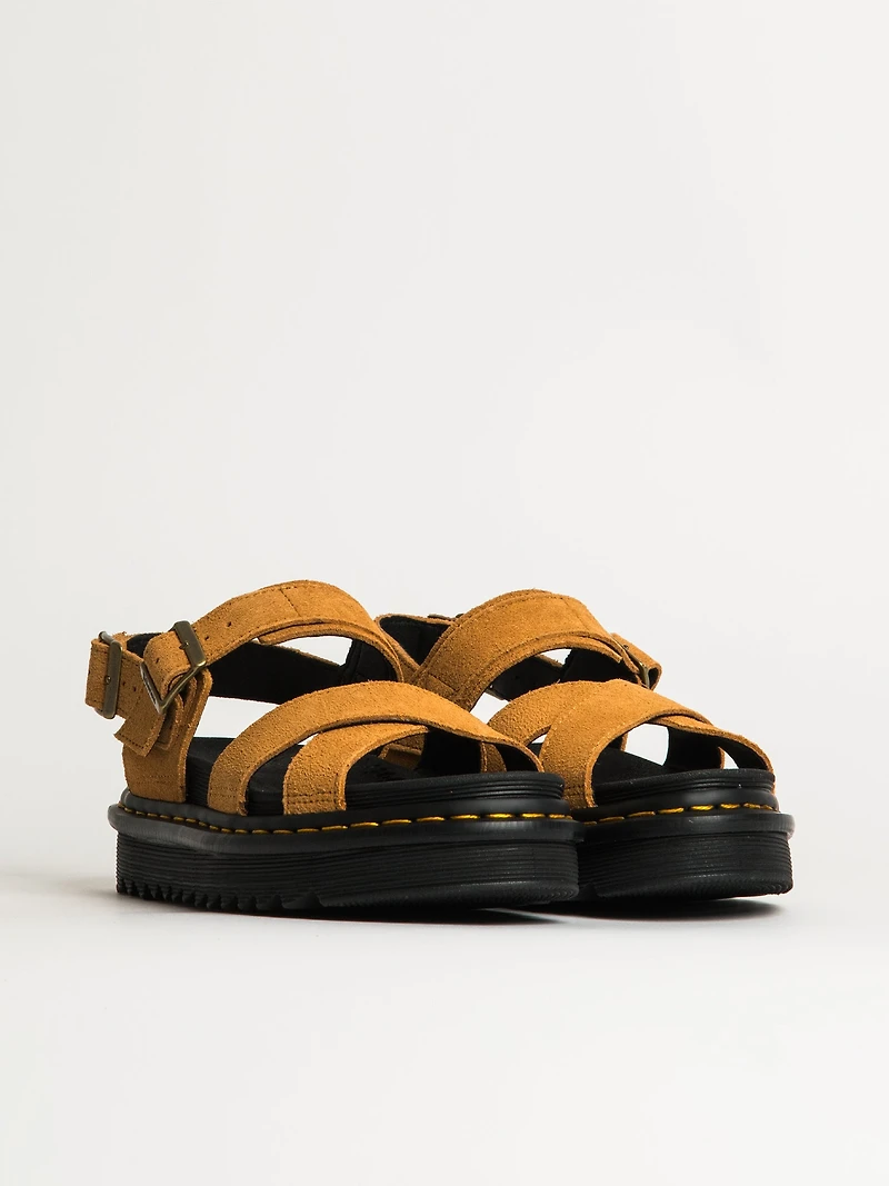WOMENS DR MARTENS VOSS II EH SUEDE SANDAL