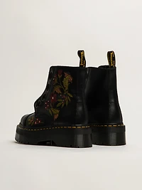DR MARTENS SINCLAIR AUTUMN FLORAL WANAMA BOOT - BLACK