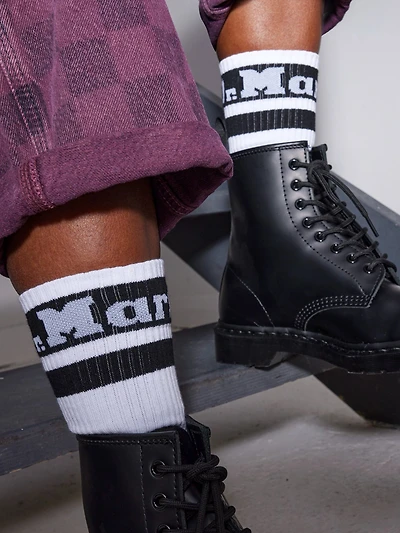 DR MARTENS CHAUSSETTES ATHLETIC LOGO
