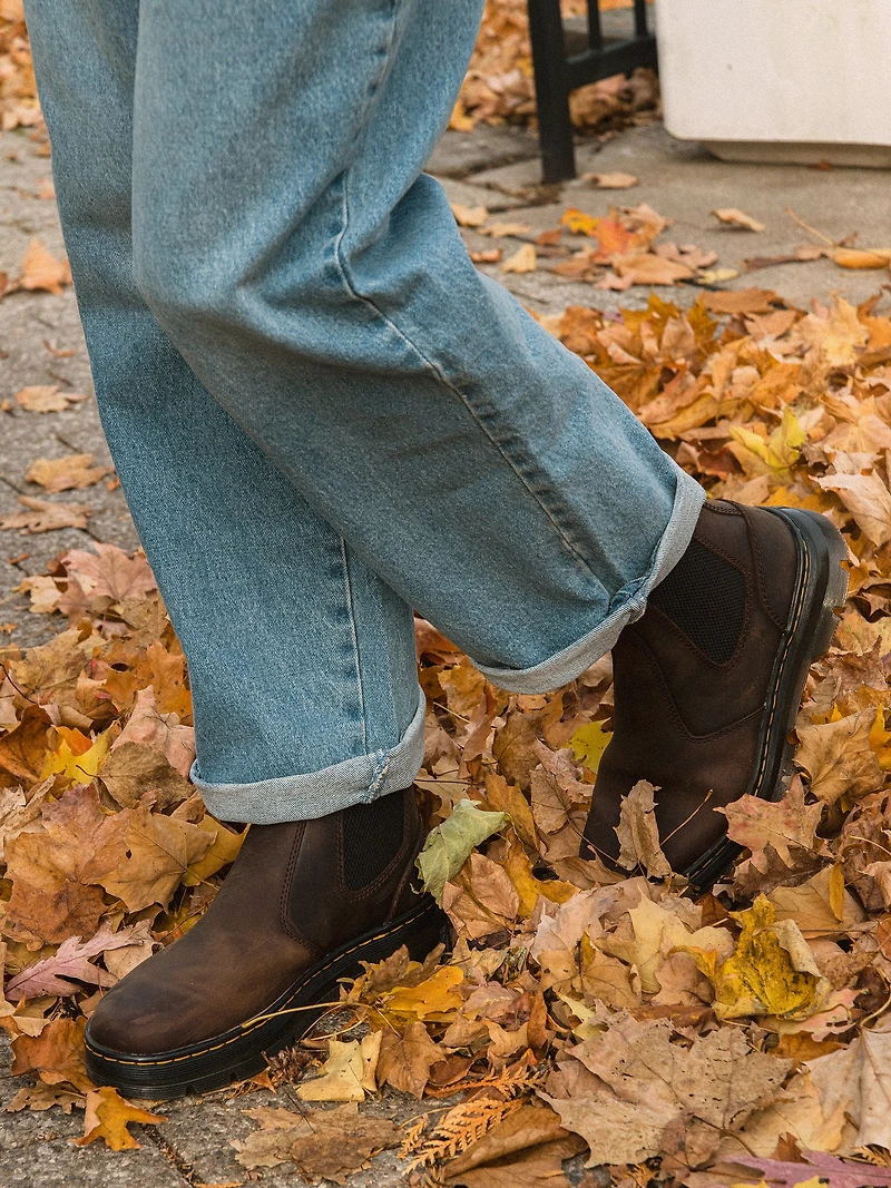 BOTTE DR MARTENS EMBURY CRAZY HORSE POUR FEMME