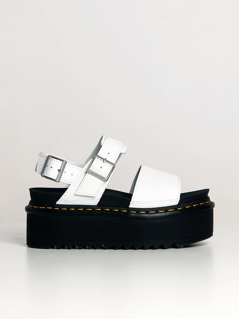 WOMENS DR MARTENS VOSS QUAD PLATFORM SANDAL - CLEARANCE
