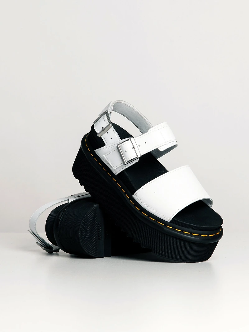 WOMENS DR MARTENS VOSS QUAD PLATFORM SANDAL - CLEARANCE