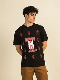 DEATH ROW RECORDS T-SHIRT DE RÉPÉTITION LOGO - DÉGAGEM