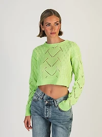 COMBINAISON CROCHET KNIT BOXY