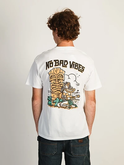 DEATH COAST SUPPLY NO BAD VIBES T-SHIRT