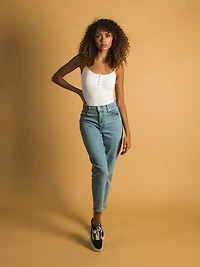 DYNAMIC SKINNY STRAP SNAP BODYSUIT - CLEARANCE