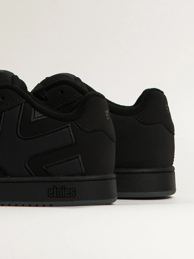 MENS ETNIES FADER SNEAKER - BLACK RAW