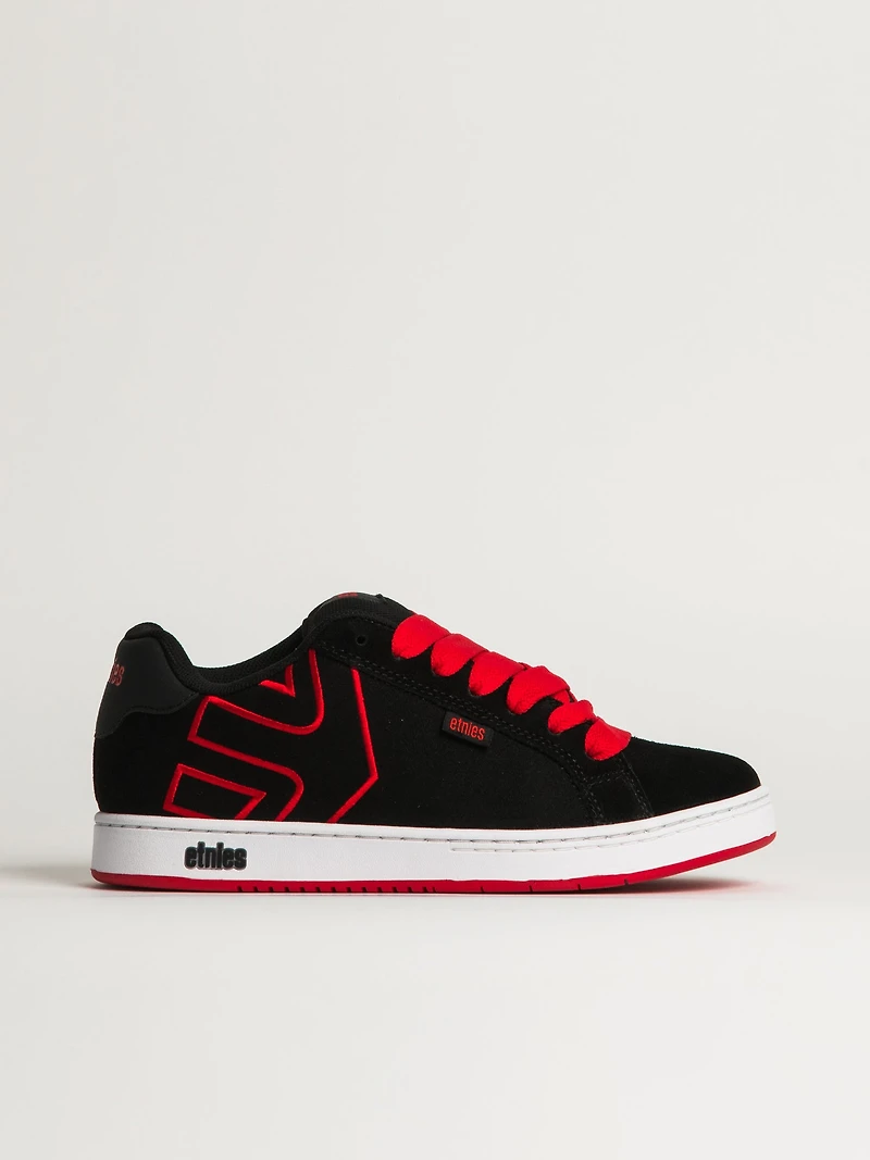 MENS ETNIES FADER SNAEKER - BLACK/RED