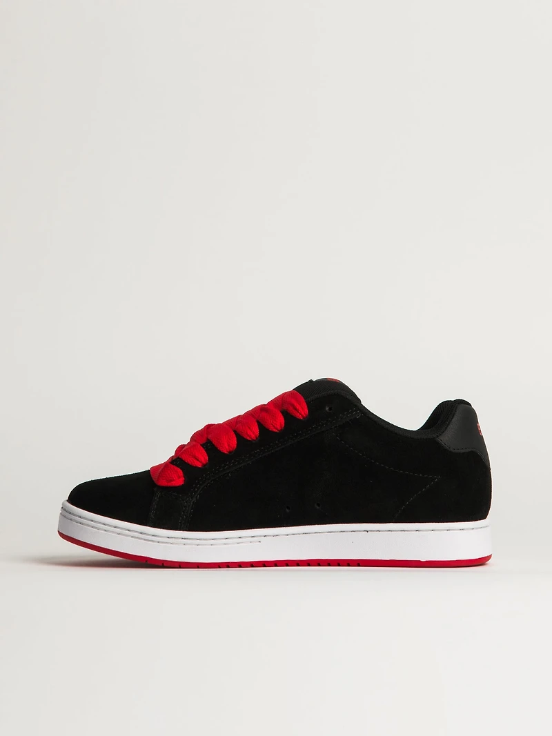 MENS ETNIES FADER SNAEKER - BLACK/RED