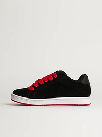 MENS ETNIES FADER SNAEKER - BLACK/RED