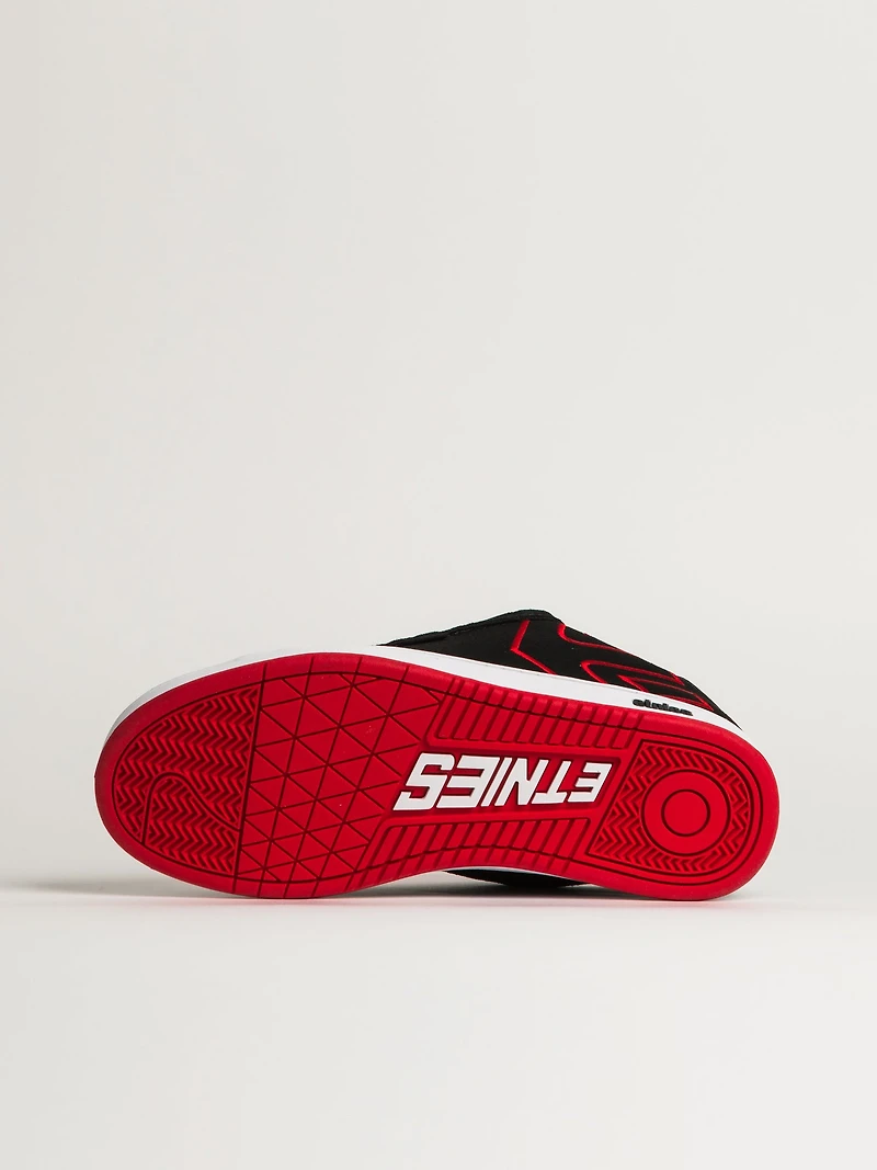 MENS ETNIES FADER SNAEKER - BLACK/RED