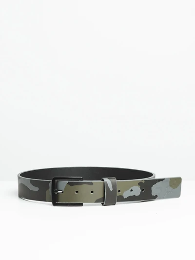 CEINTURE PU CORNER - CAMO CLEARANCE