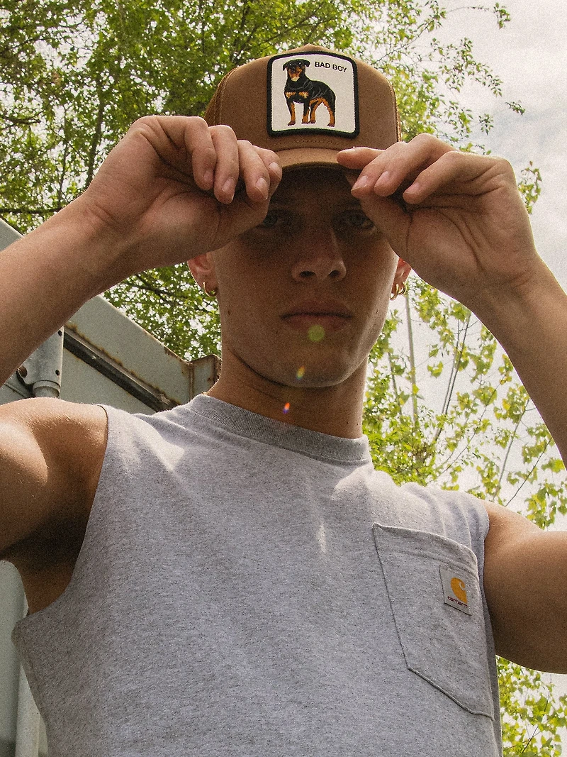 CASQUETTE TRUCKER THE BAD BOY