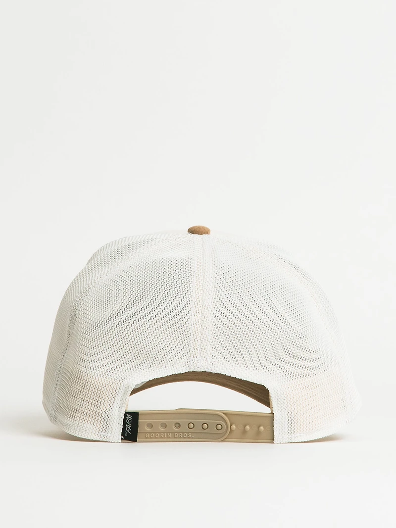 CASQUETTE CAMIONNEUR GOORIN BROS THE SUEDE GOAT