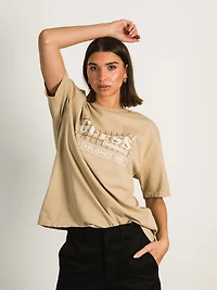GUESS GO WASHED GRID LOGO T-SHIRT - CLEARANCE