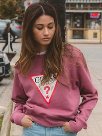 GUESS BRUSHED TERRY C/N ORIGINAL FLEECE - CLEARANCE