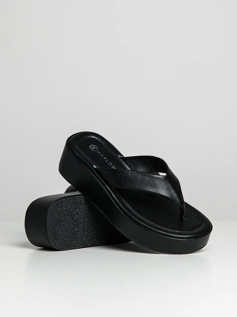 SANDALES À TALONS COMPENSÉS HARLOW RIVER VEGAN POUR FEMMES