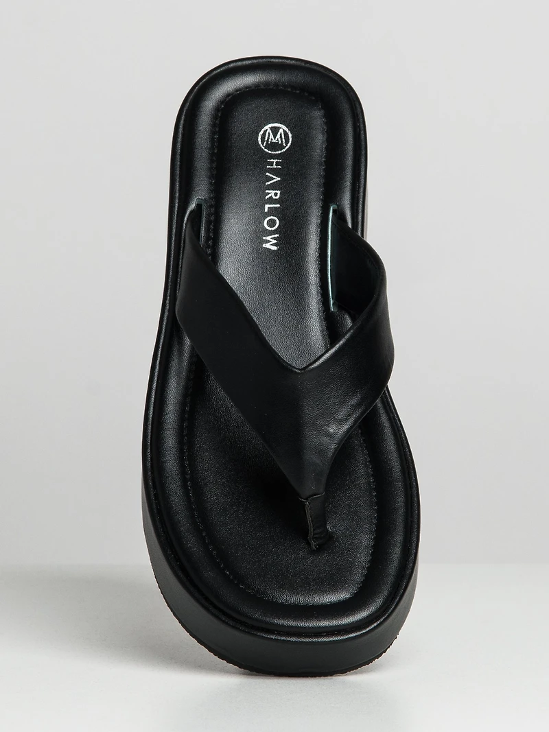 SANDALES À TALONS COMPENSÉS HARLOW RIVER VEGAN POUR FEMMES