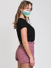 HARLOW EVERLY RIB TWIST TEE - CLEARANCE