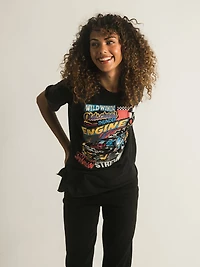 HARLOW BOYFRIEND SCREENED TEE - CLEARANCE