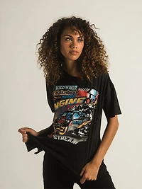 HARLOW BOYFRIEND SCREENED TEE - CLEARANCE