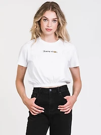 HARLOW MONICA ELASTIC TEE - CLEARANCE
