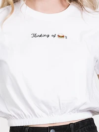 HARLOW MONICA ELASTIC TEE - CLEARANCE
