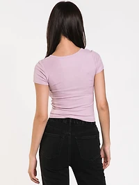 HARLOW CARA HENLEY TEE - CLEARANCE